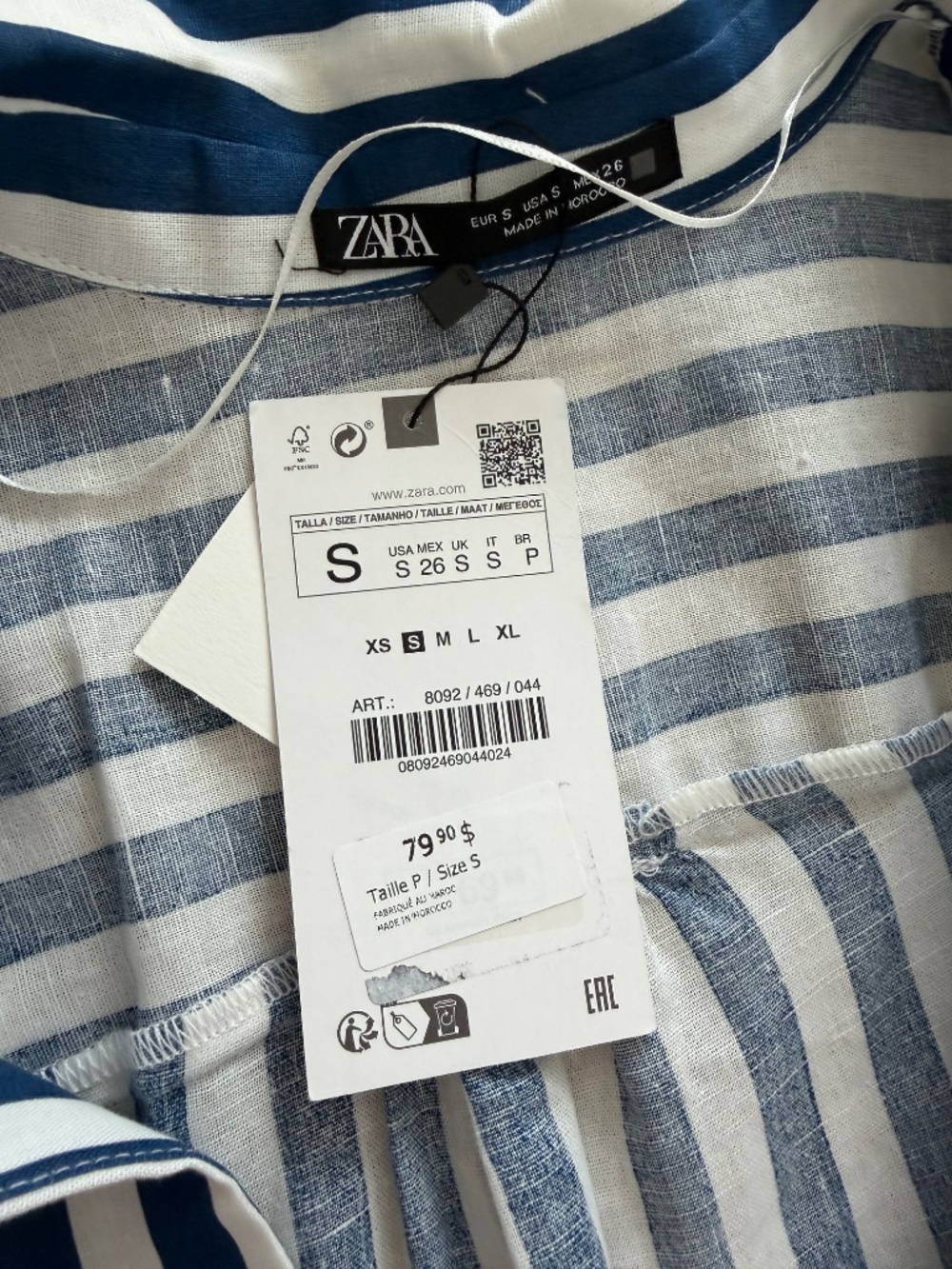 NWT Zara Midi Dress - Picture 5 of 5